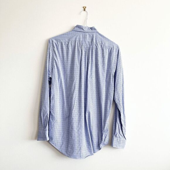 Ralph Lauren Mens Performance Shirt Long Sleeve Button Down Plaid Purple Small - Picture 2 of 7